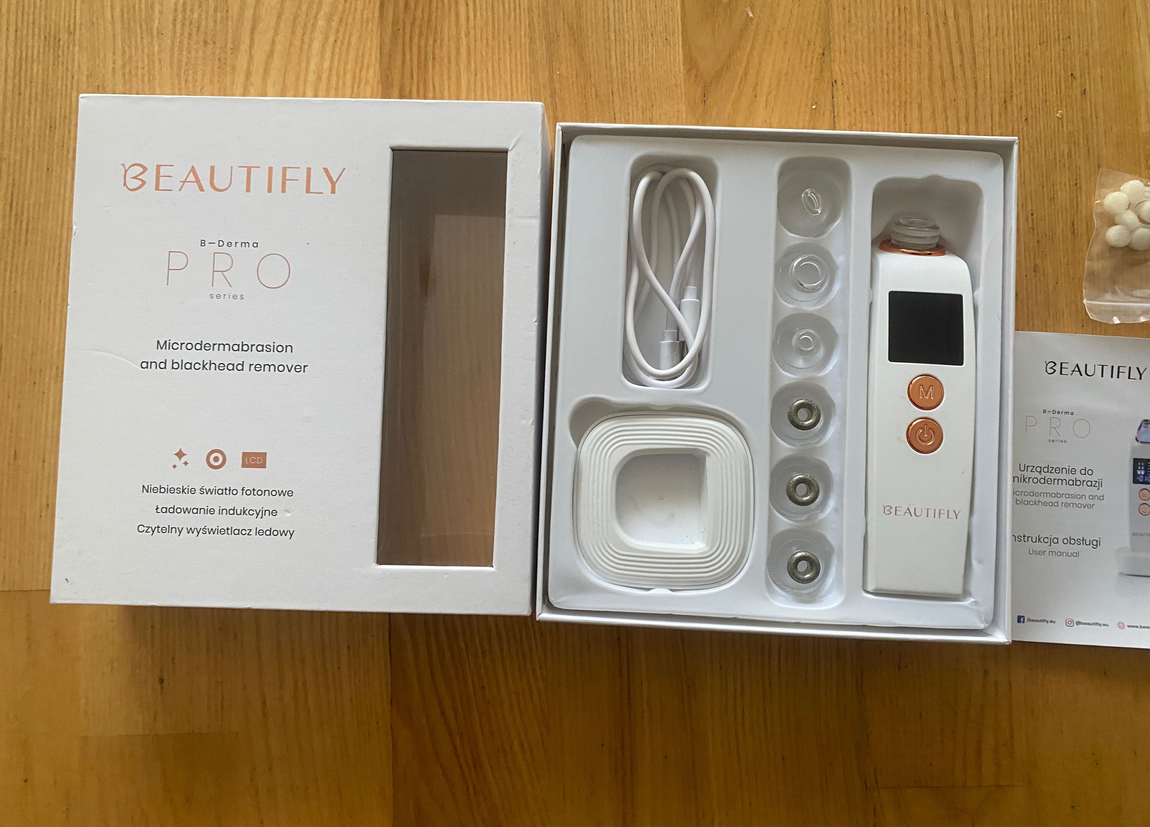Urządzenie do mikrodermabrazji diamentowej BEAUTIFLY B-Derma PRO