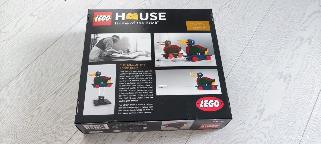 LEGO® 40501 House - Drewniana kaczka z autografem