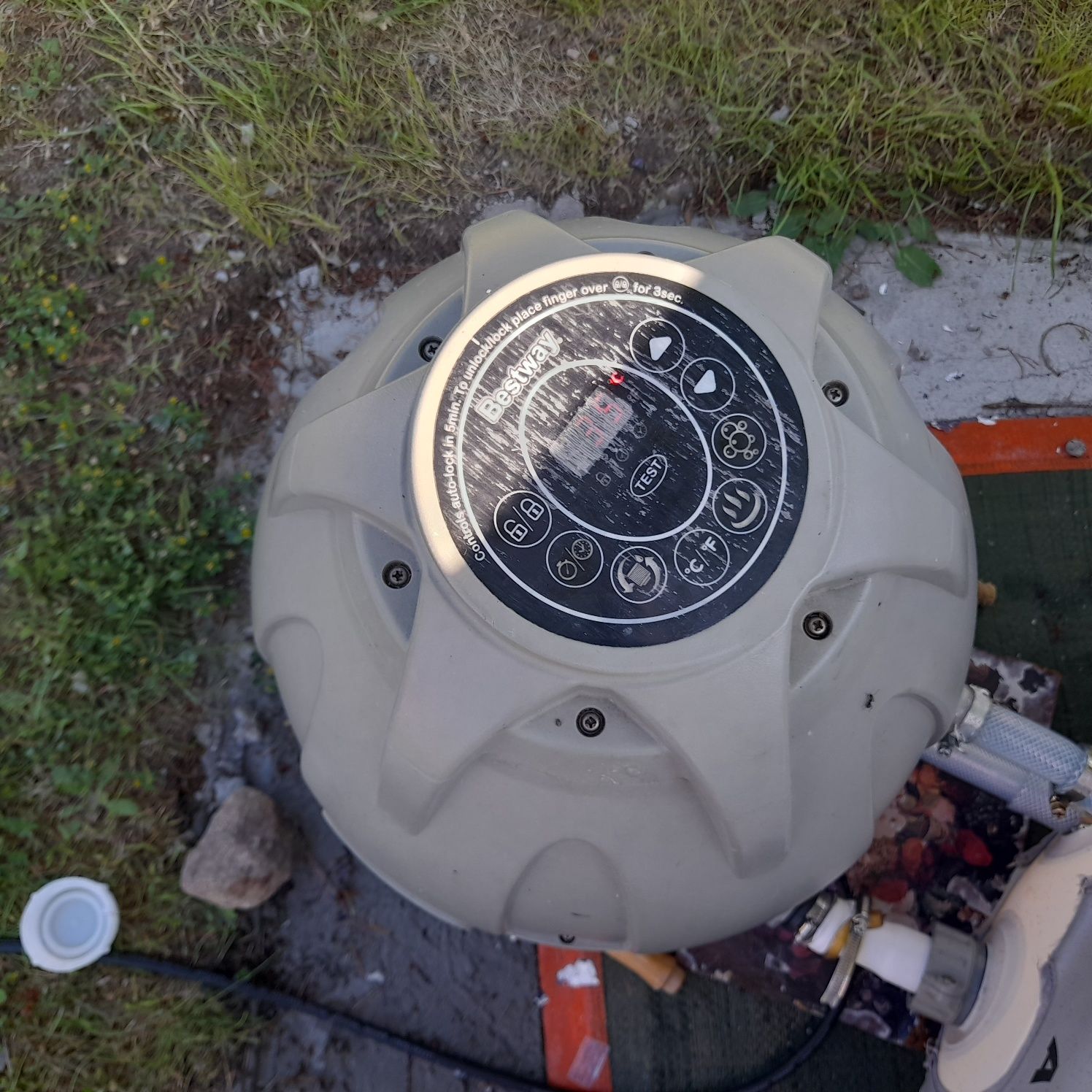 Pompa do Jacuzzi Lay Z Spa Best błąd E02 way basen
