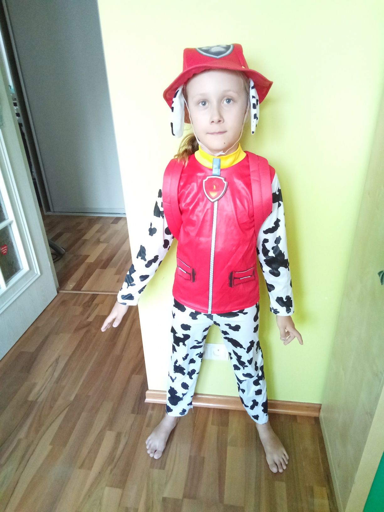 Strój Marshalla z psiego patrolu dla 6-7 latka