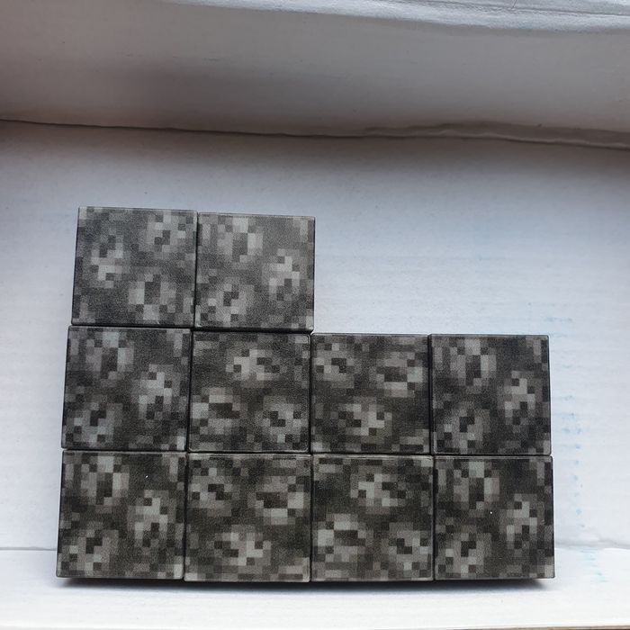 Klocki magnetyczne minecraft gleba dusz