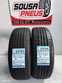 2 pneus semi novos 185-55r16 bridgestone - oferta dos portes