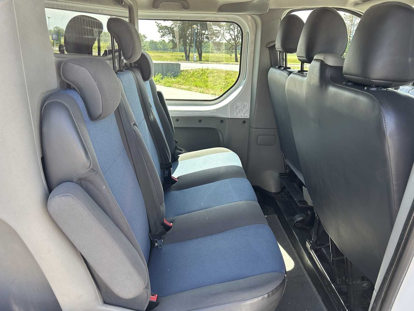 Renault Trafic 2,0 DCI brygadówka VAT 23% 6 osobowy klima