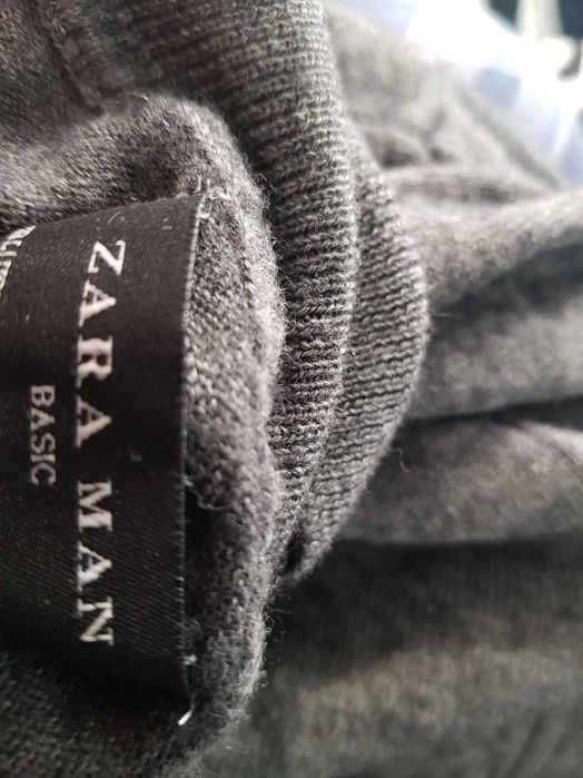 Sweter szary  golf  Zara M