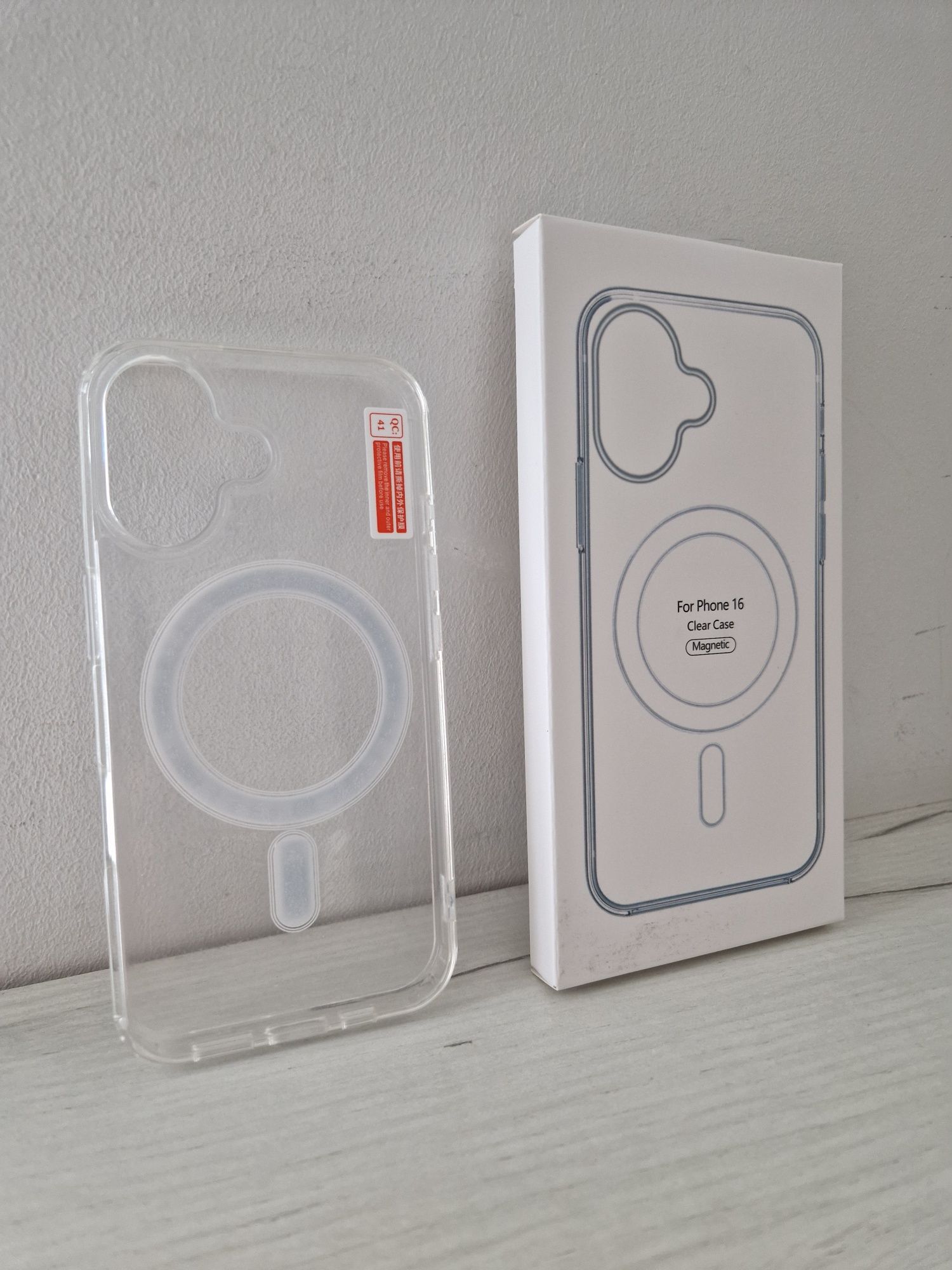 Acrylic Magsafe Case do Iphone 16 Plus przezroczysty