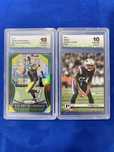 Panini Prizm Green Ben Roethlisberger Panini Patrick Chung Cartas