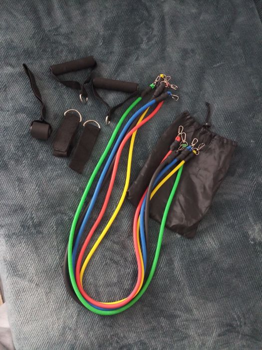 Комплект еспандерів для спорту домашніх тренувань