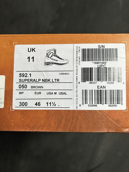Buty Aku Superalp 46 30 cm Ideał