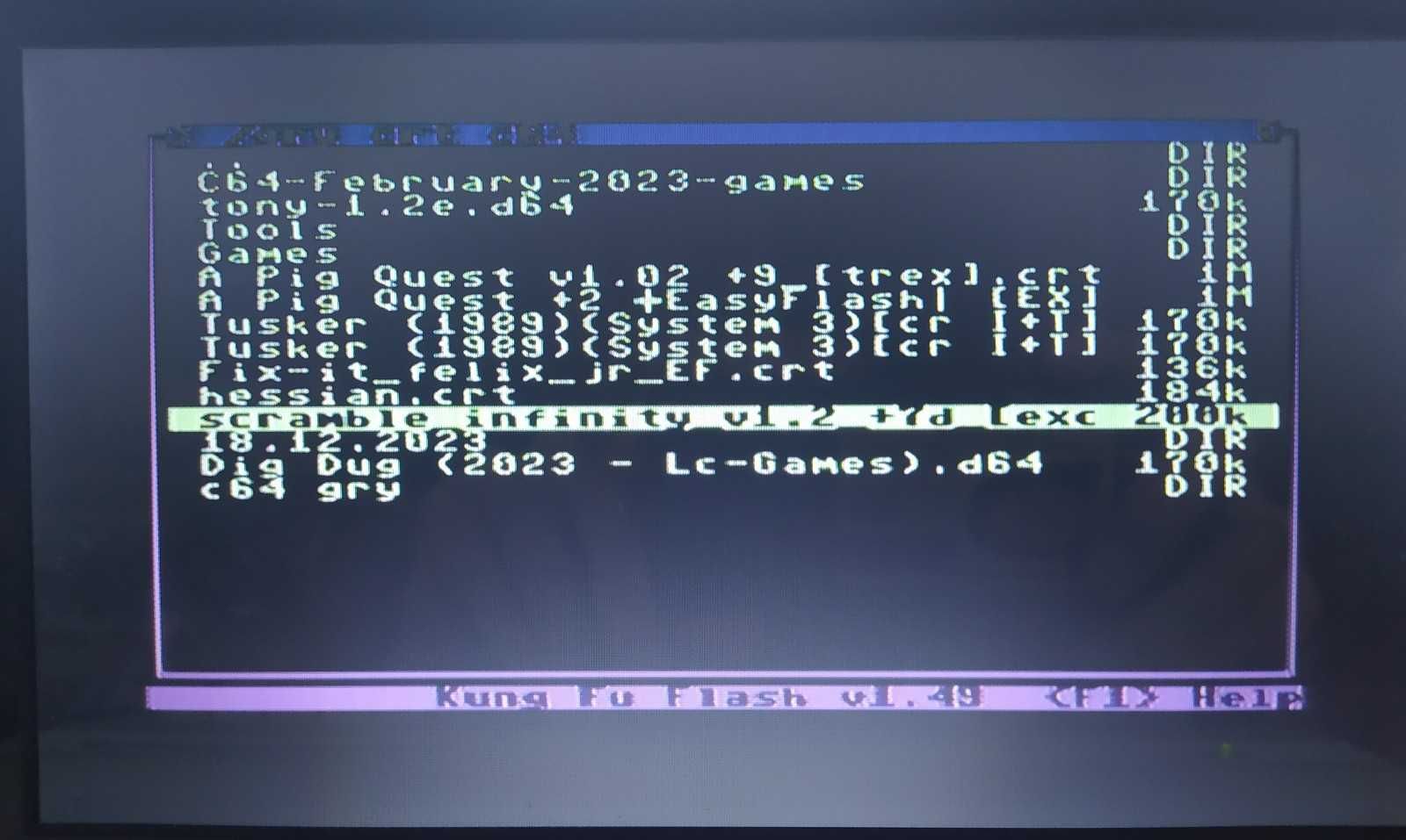 Nowy KUNG FU FLASH C64 KFF 100%ok commodore C128 ver 2.0 firmware 1.50