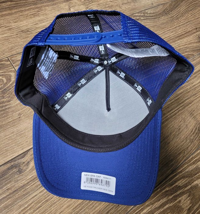 czapka z daszkiem New Era Trucker Food american mustard burger NOWA