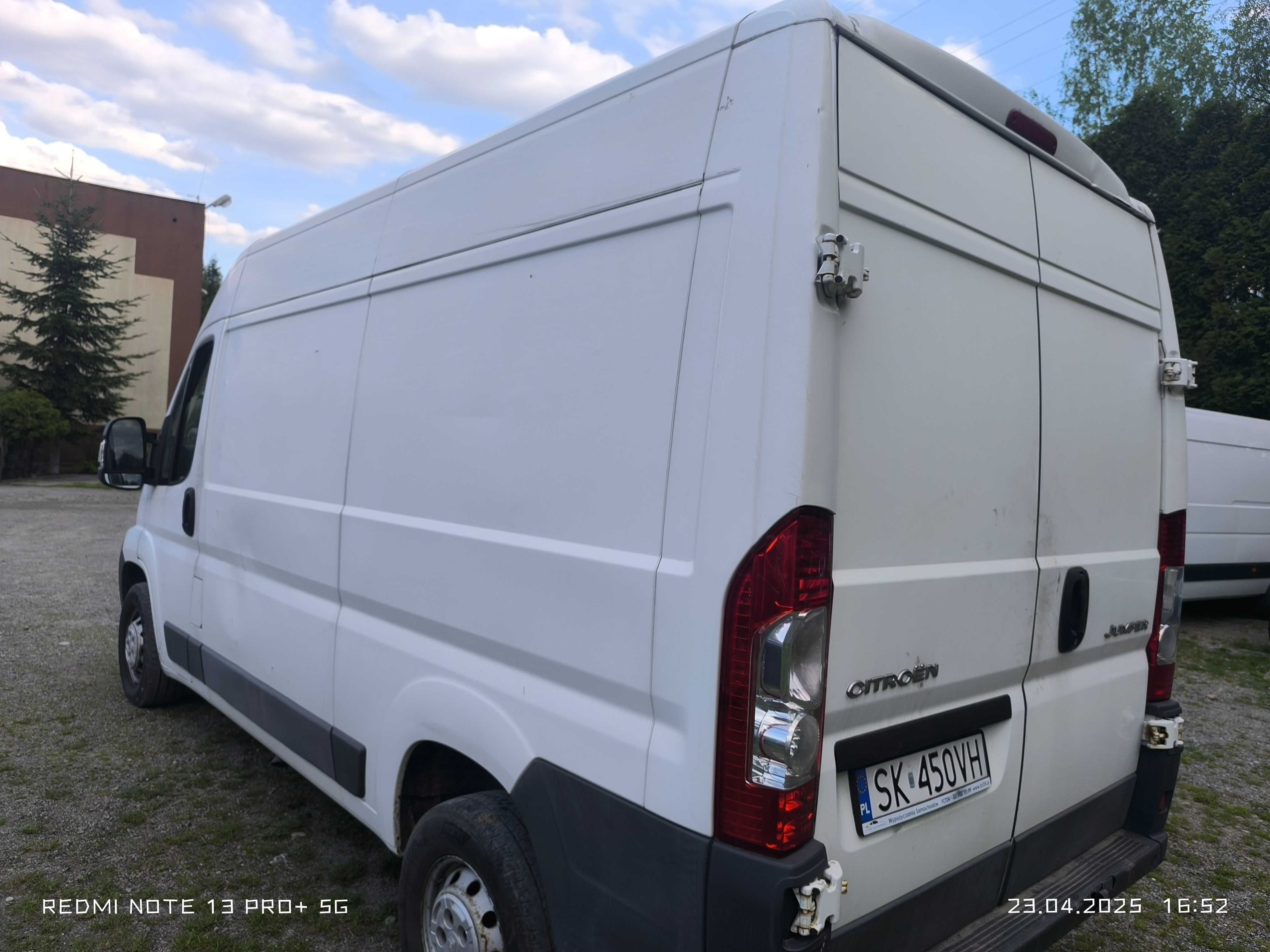Citroen Jumper l2h2 dobra kondycja na poduszkach
