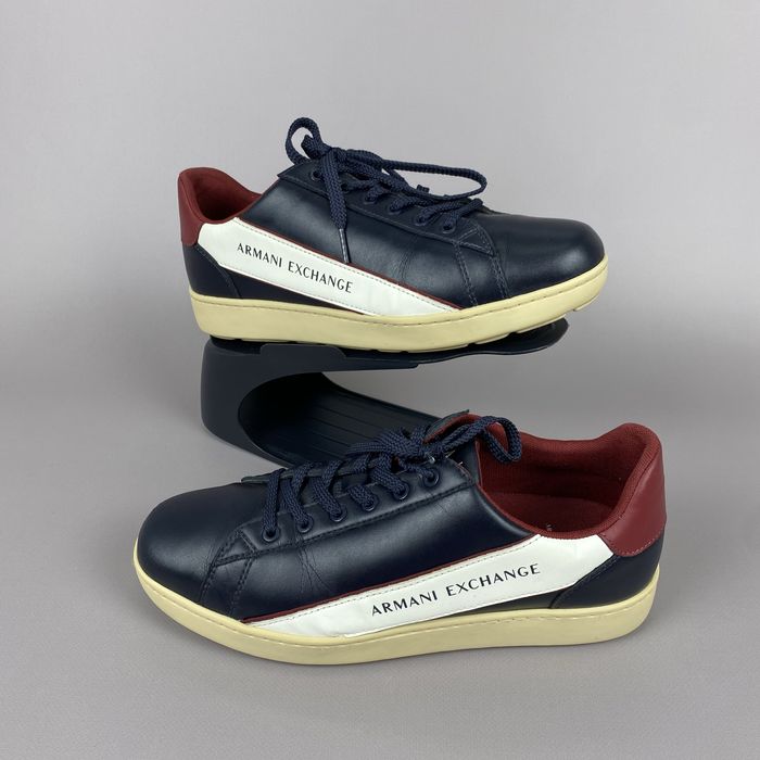 р.42 Оригінал! Кросівки Armani Exchange Low-Top Leather