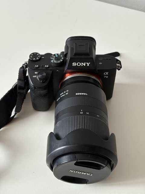 Sony A7 III + obiektyw Tamron 28-75 f2.8 + torba + 128GB SD