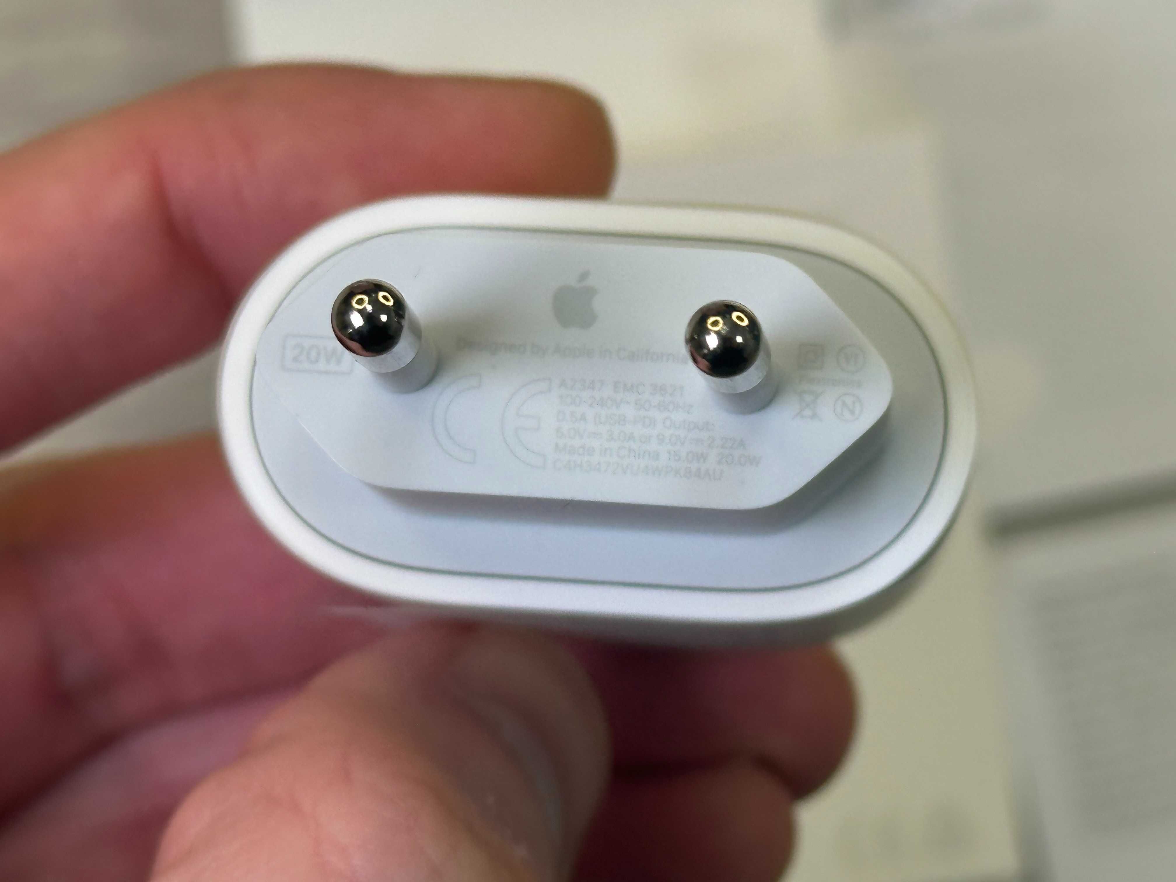 Зарядний блок Apple 20w usb type-c швидка зарядка iphone Оригінальний