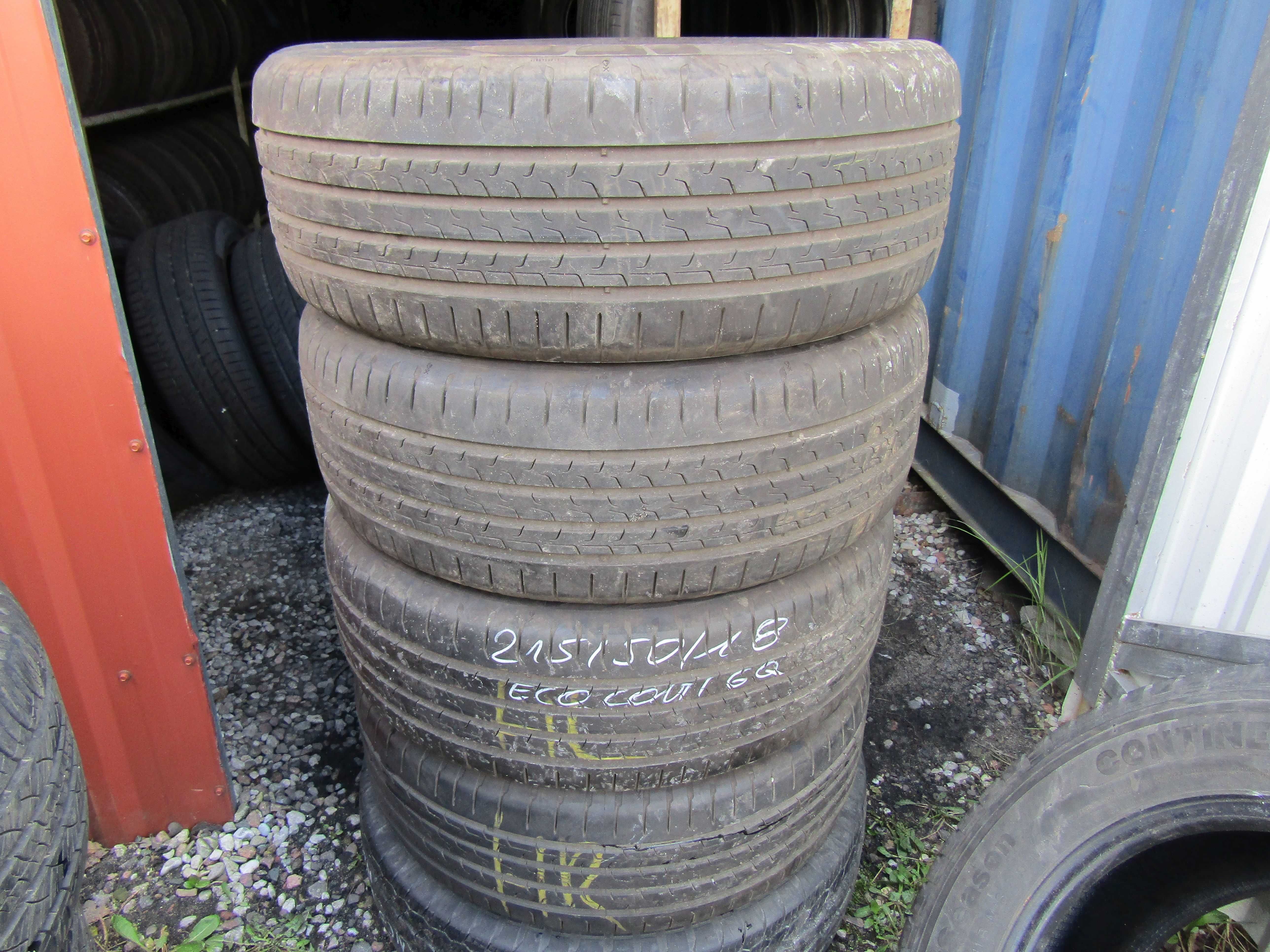 215/50R18 Continental EcoContact 6Q 5.6mm 4szt