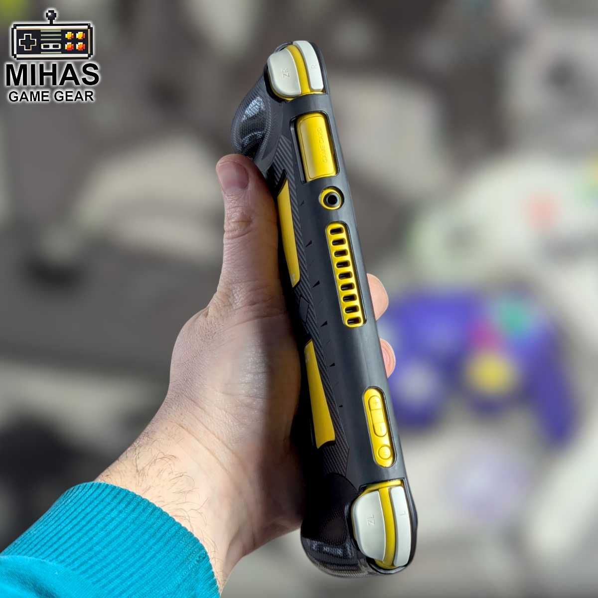 Nintendo Switch Lite: чохол-бампер, накладки на джойстики Набір — 2в1