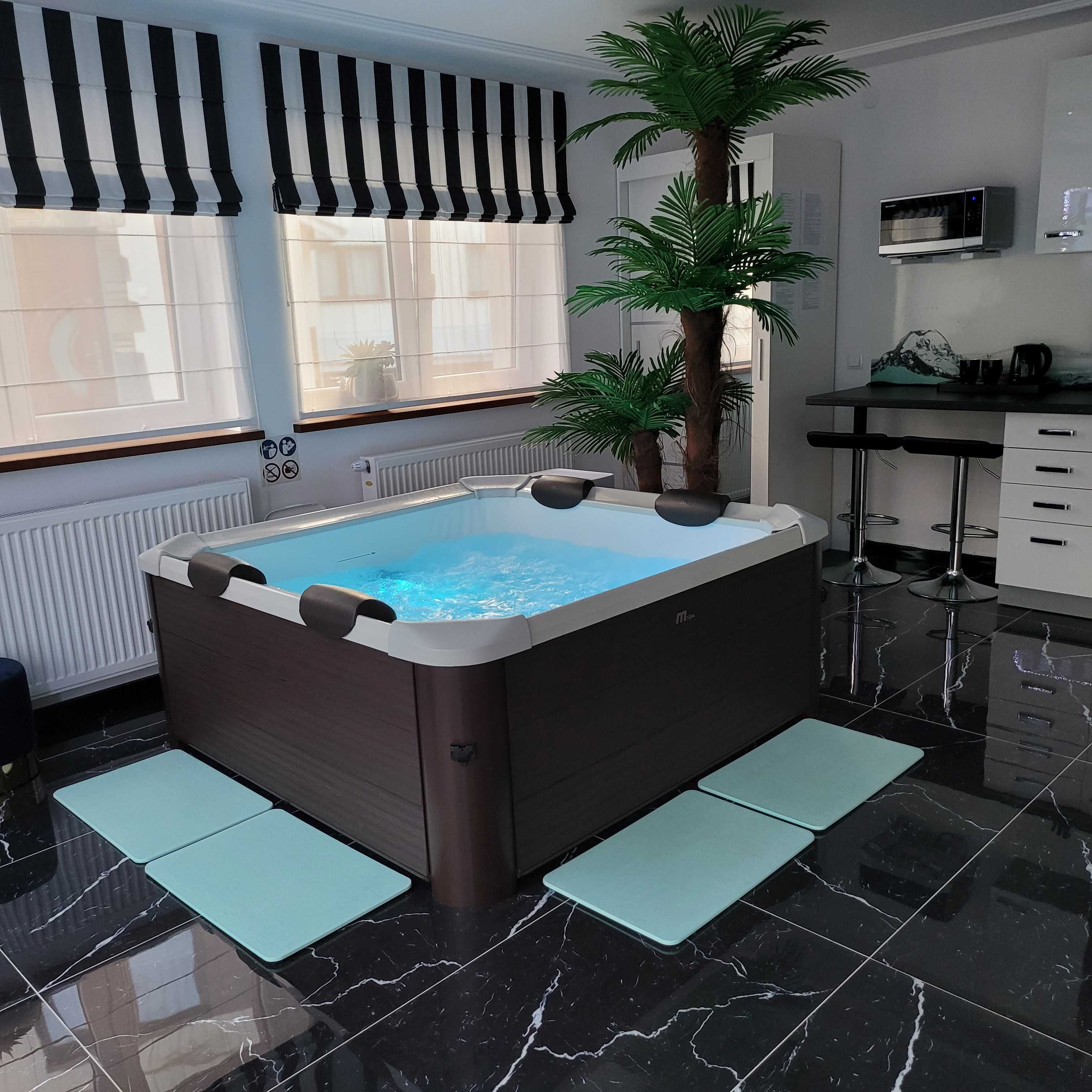 Jacuzzi Ogrodowe Spa Panelowe Sztywne TRIBECA MSpa 6 osobowe WiFi 40st