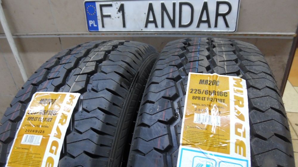 Nowe 225/65R16C MIRAGE MR200 - BUS - Nowe Tanie Opony Letnie - ANDAR