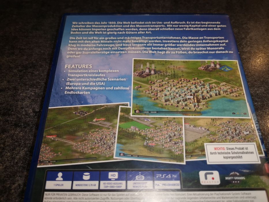 Transport Gigant PS4 gra (rzadkość na rynku) sklep Ursus