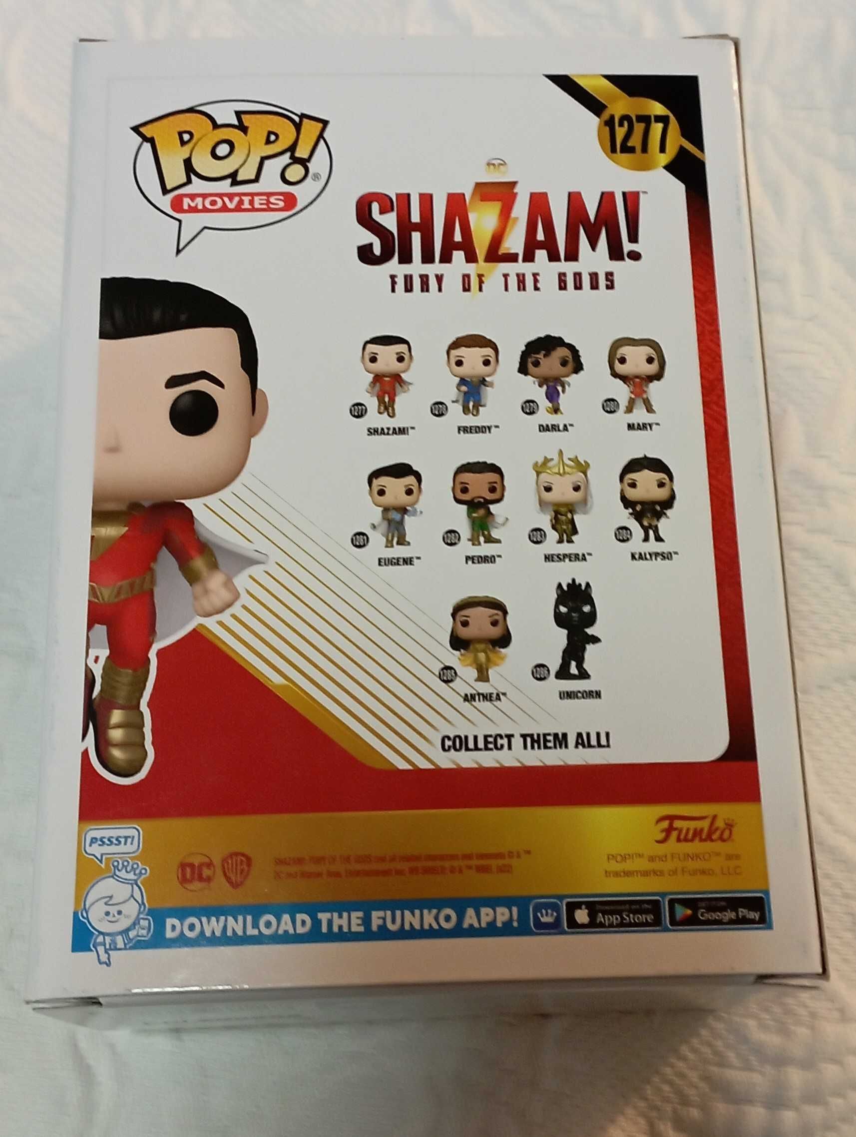 funko pop shazam fury of the gods 1277 shazam chase