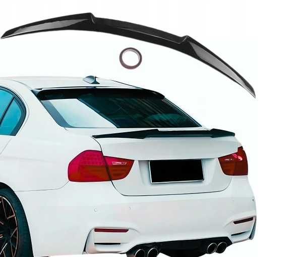 BMW 3 E90 spoiler lotka M4 czarna ABS SPOJLER tylny DACHOWY