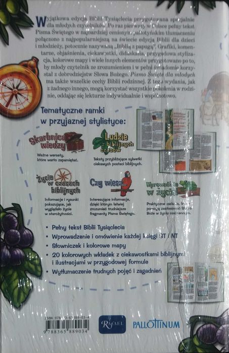 Pismo Święte dla młodych z PAPUGĄ  Pallottinum