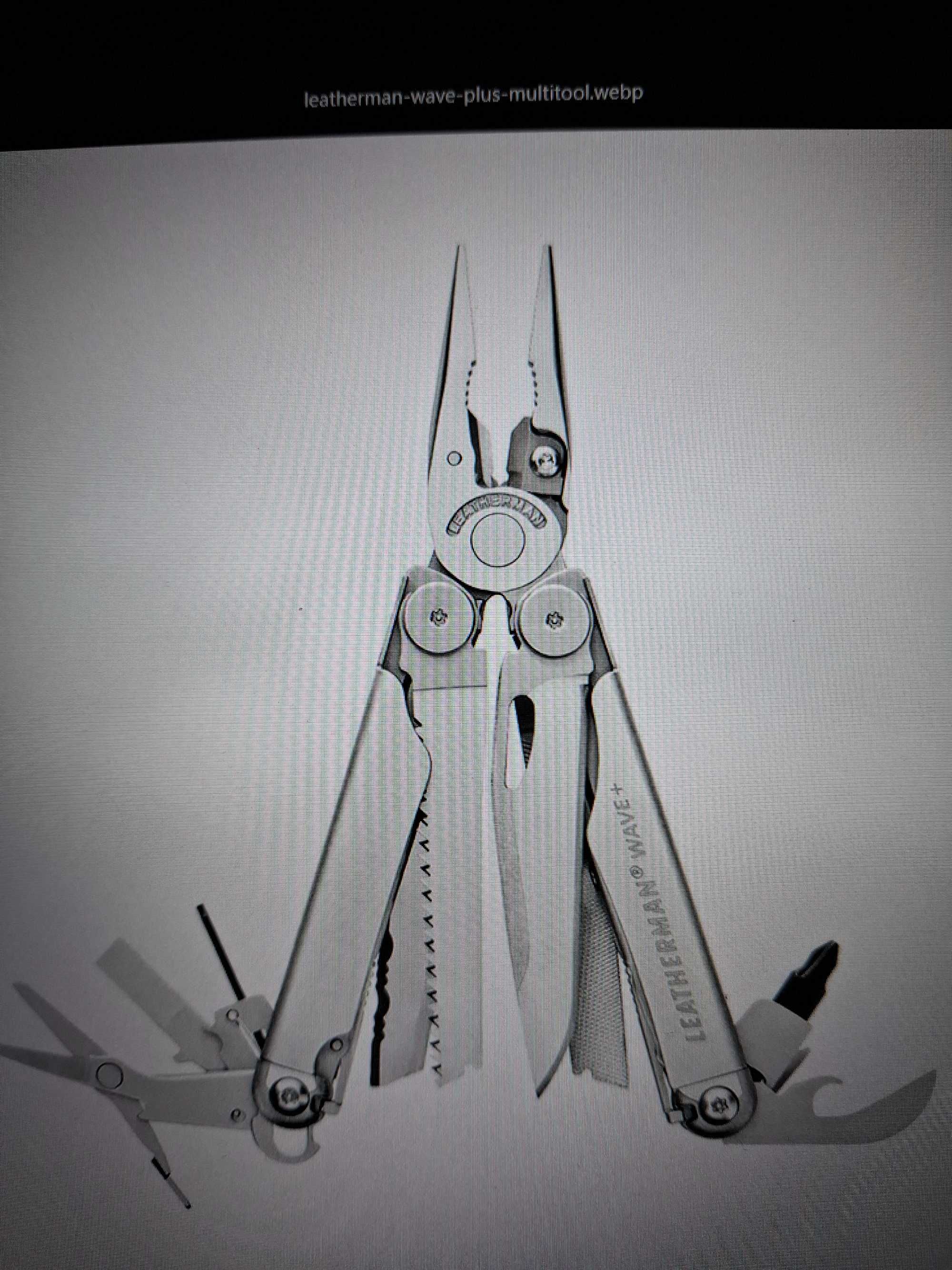 Leatherman Wave Plus multitool.