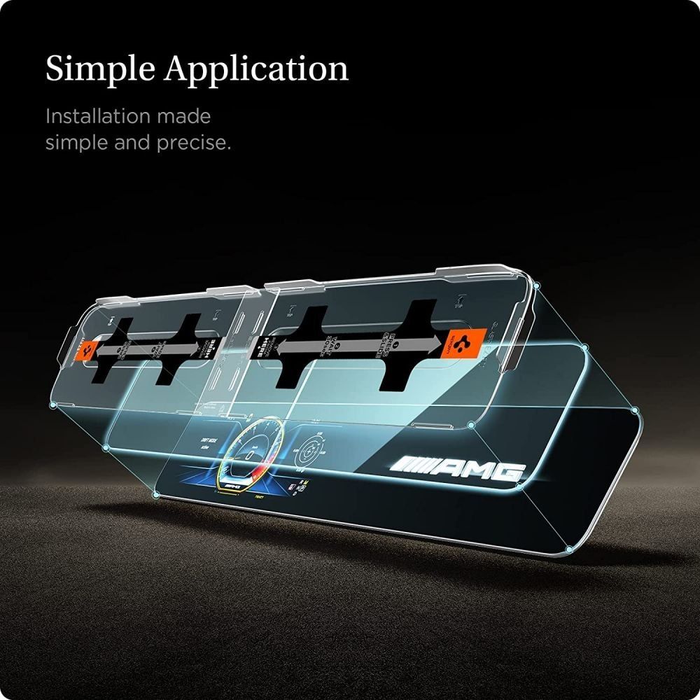 Szkło Hartowane Spigen Glas.tr Set Do Mercedes E-Class 2020 / 2021