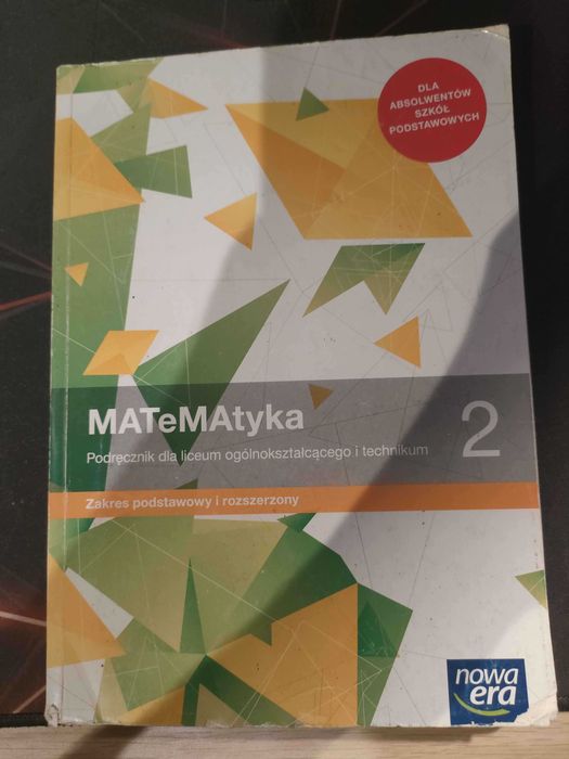 Nowa era Matematyka 2 zakres rozszerzony