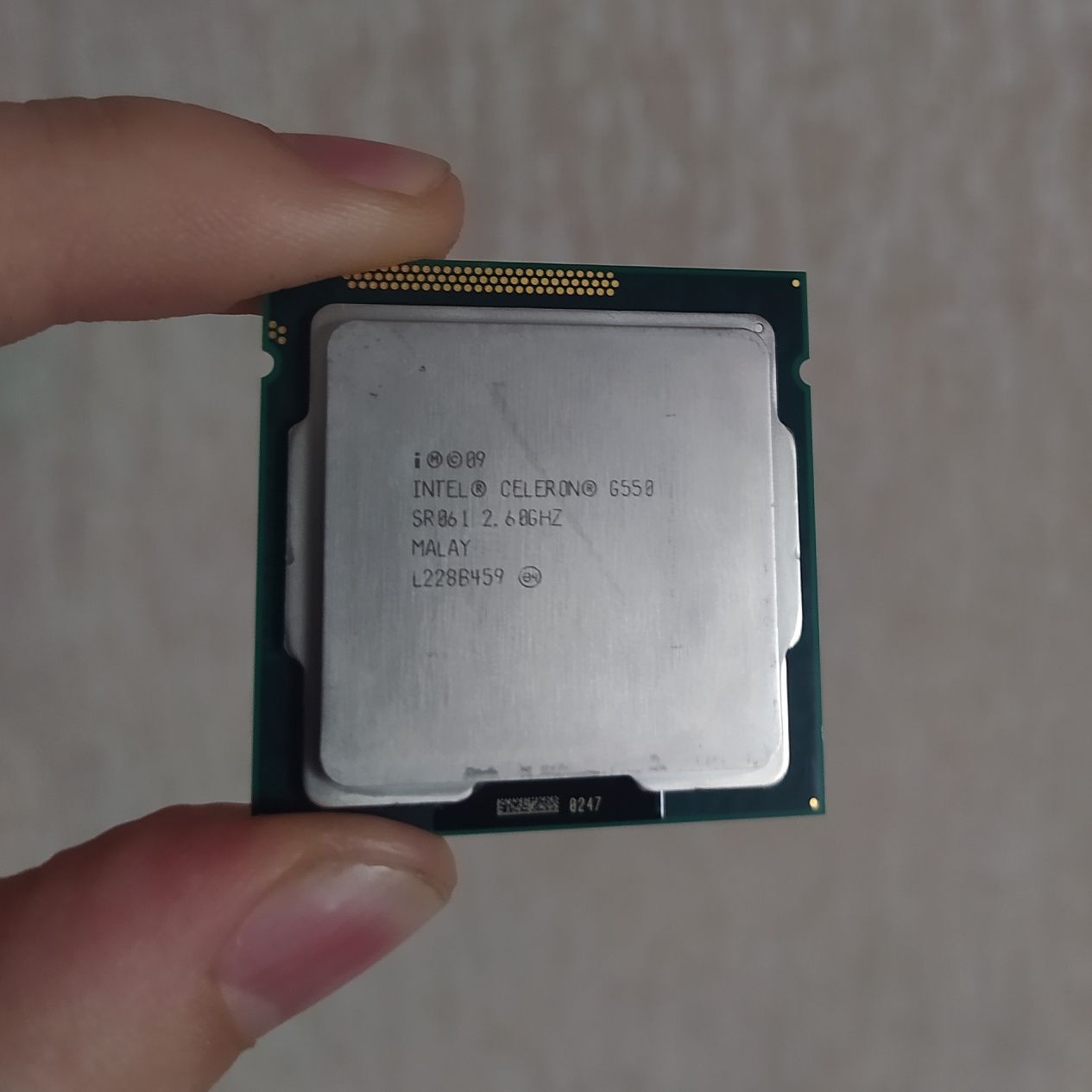 Процесор Intel Crleron G550 + Боксовий кулер