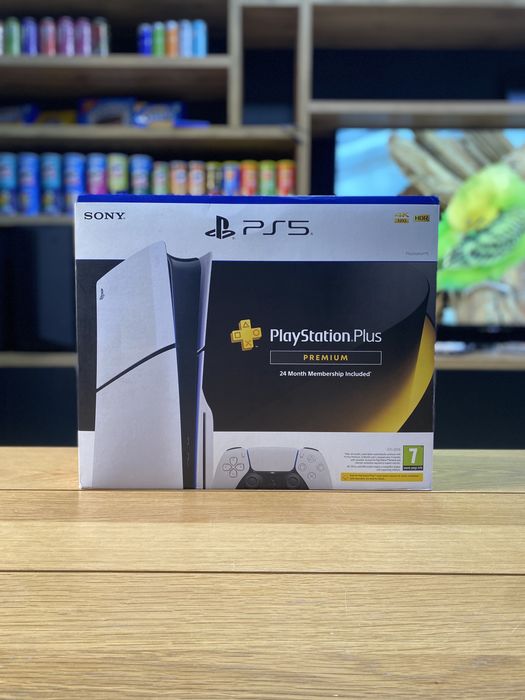 PlayStation 5 Slim 1TB White + PS Plus Premium 24 Month Нова(гарантія)