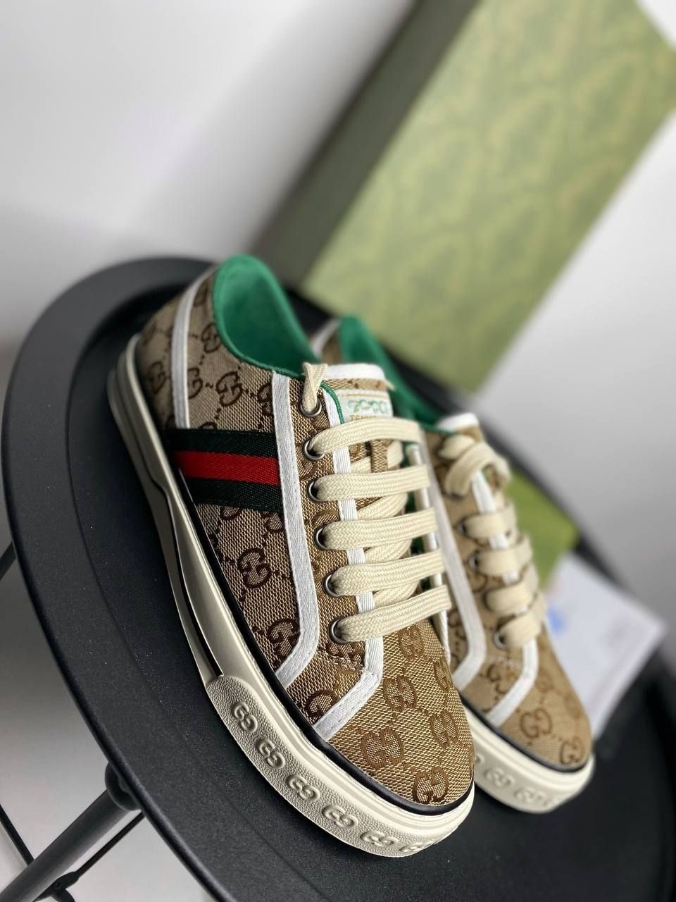 Кеди Gucci tennis, кеды Gucci tennis