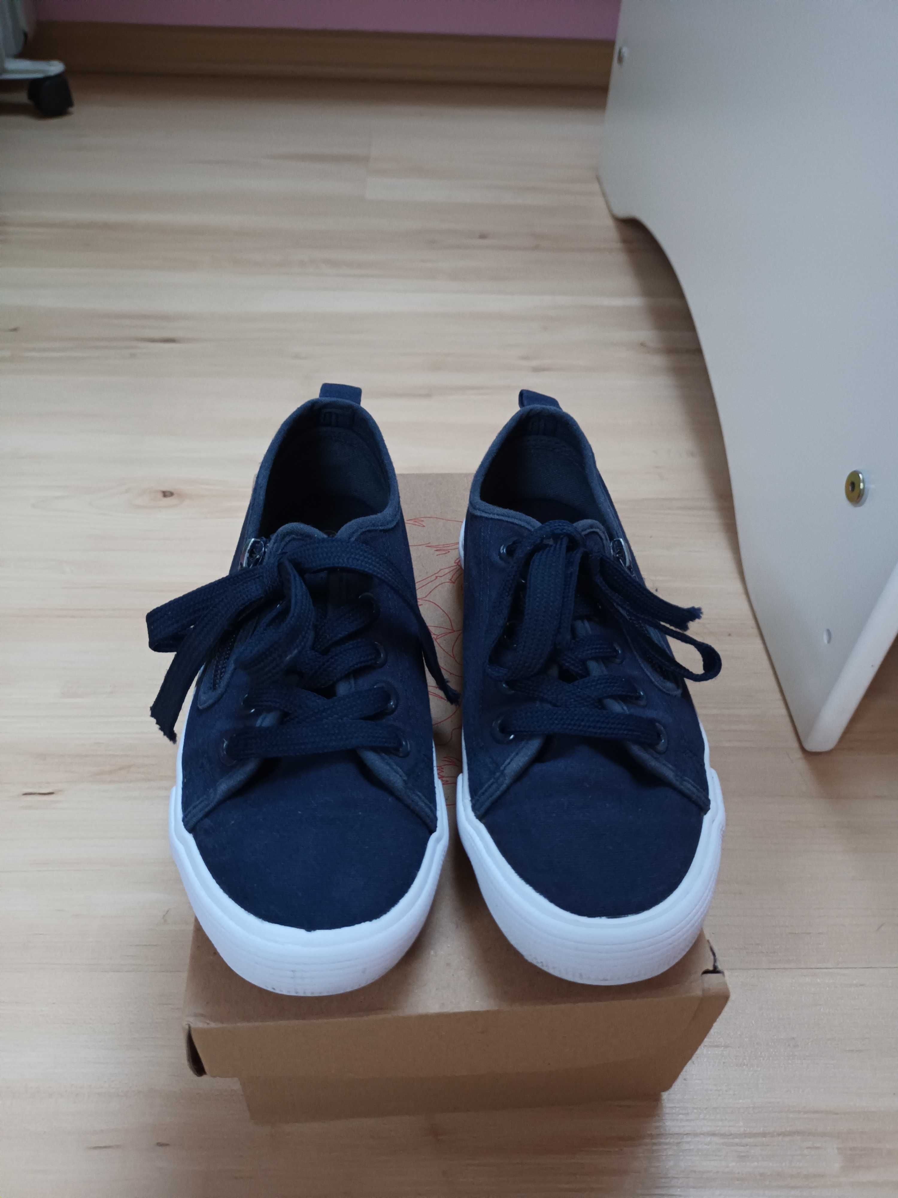Trampki granat, 32, bdb