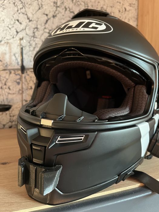 Кріплення GoPro гопро для мотошолому HJC, LS2, Shoei, AGV та інші