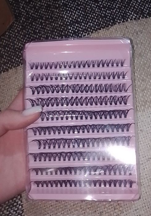 накладні вії пучкові