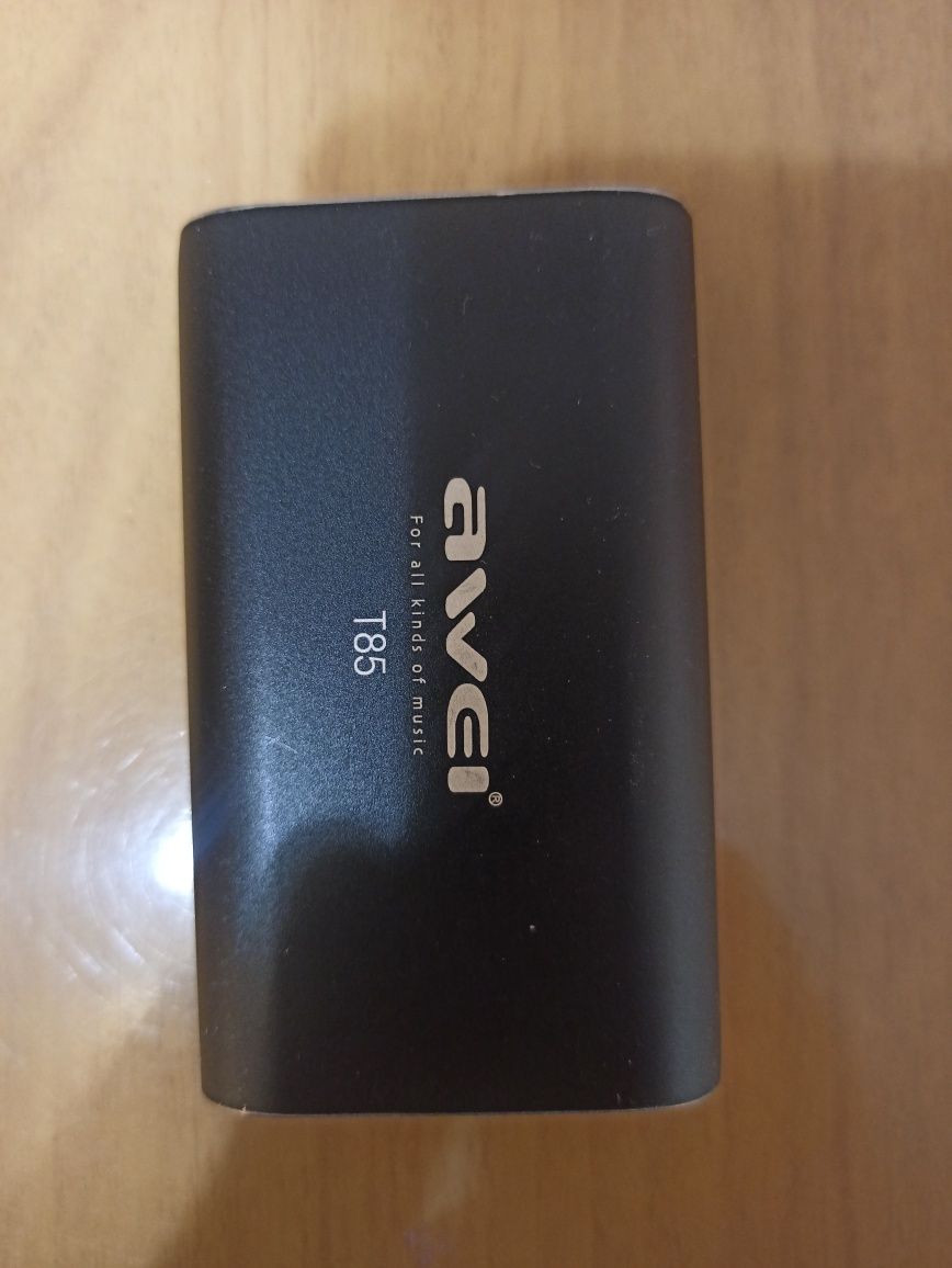 Навушники  Awei T85 bluetooth (б/в)+PowerBank 1800mAh 2-в-1