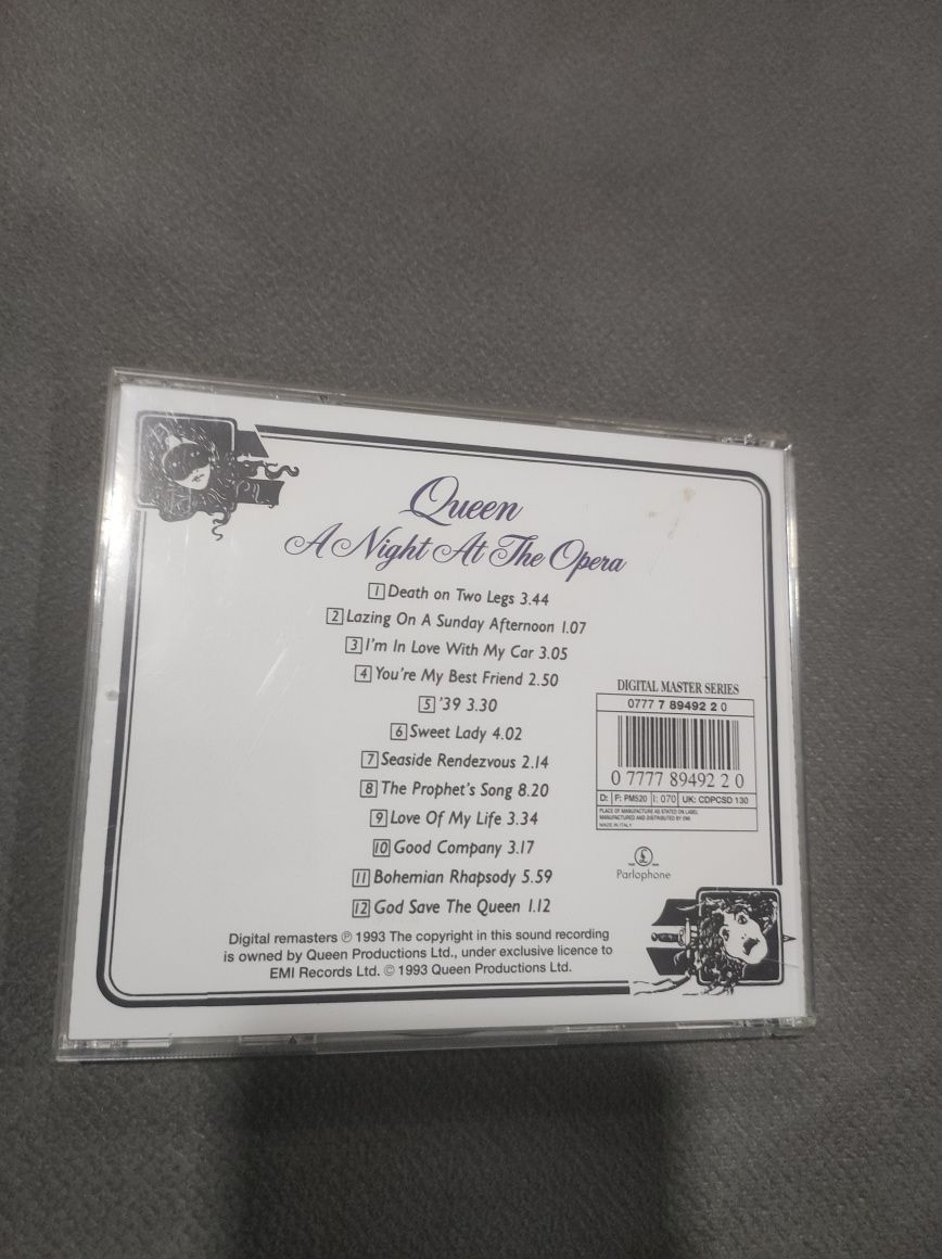 CD "A Night at the Opera" de Queen