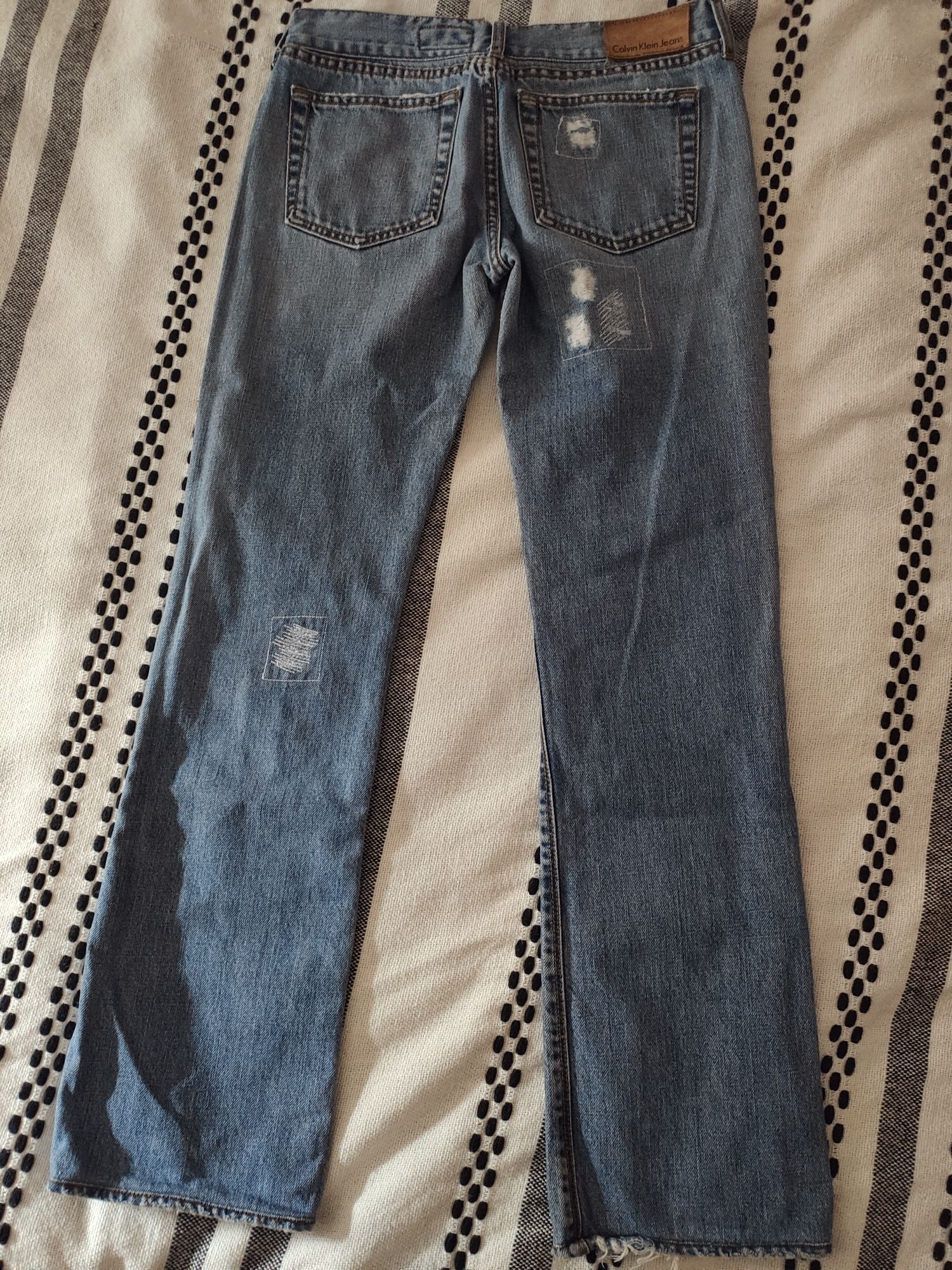 Vintage slim high jeans calvin klein