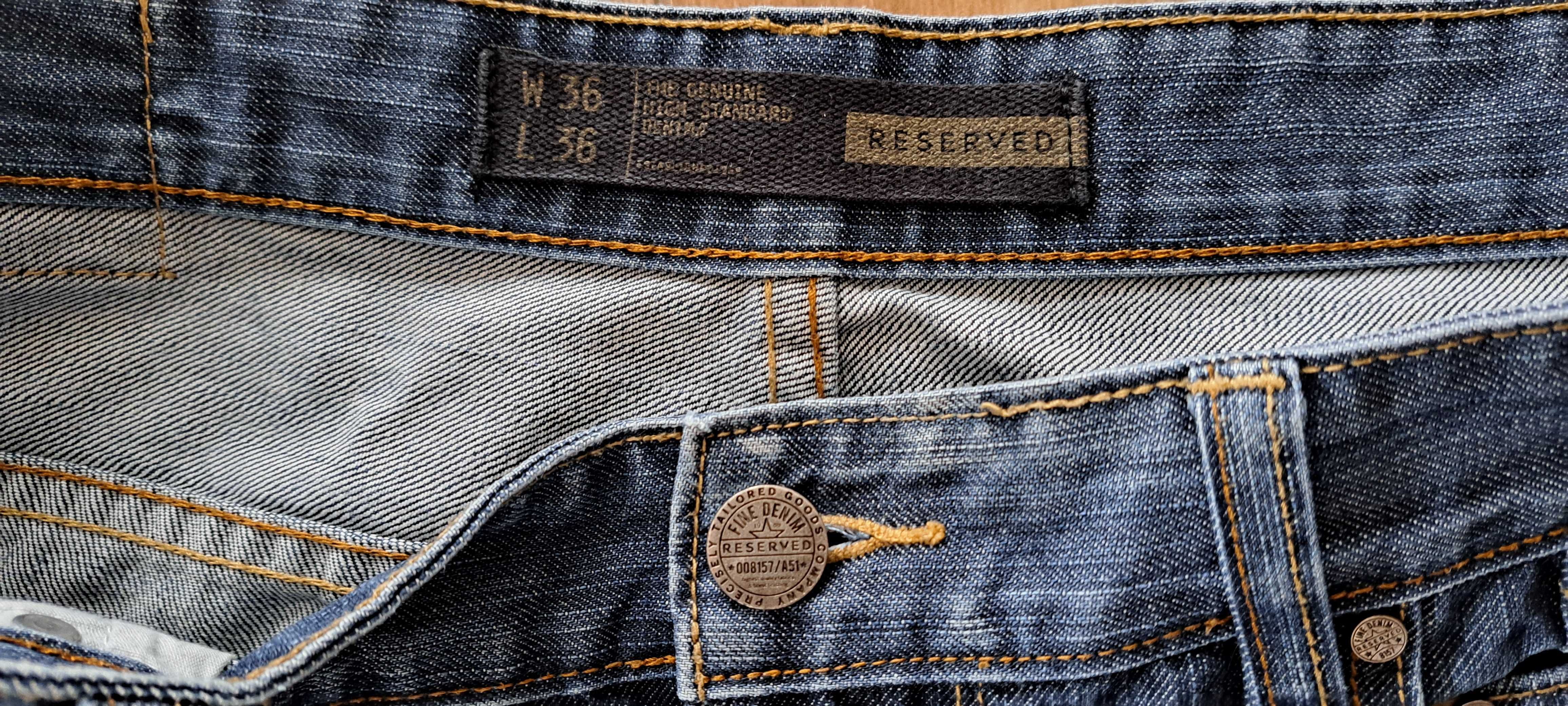 Spodnie jeans, jeansy męskie Reserved 36/36