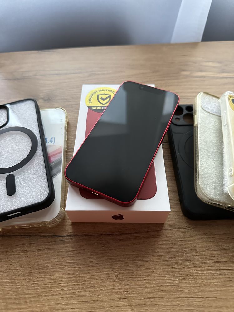 Iphone 13 mini 128GB Czerwony Pudełko Etui