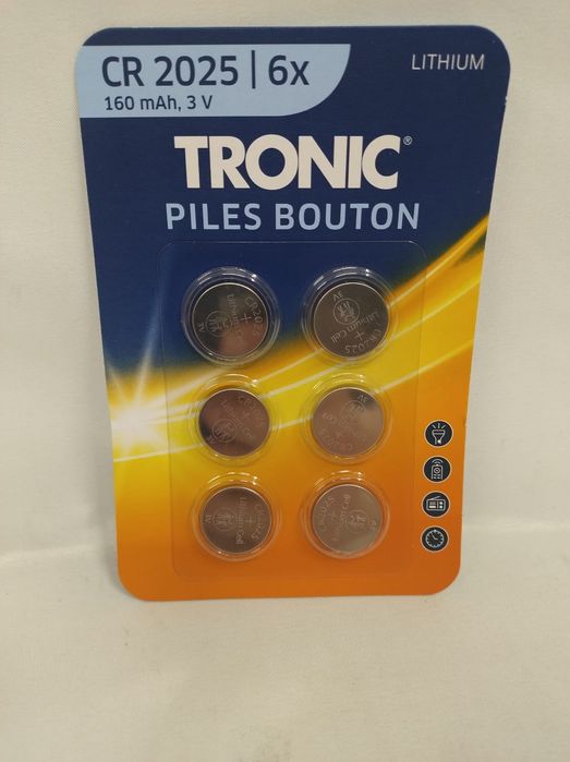 Baterie guzikowe Tronic CR2025
