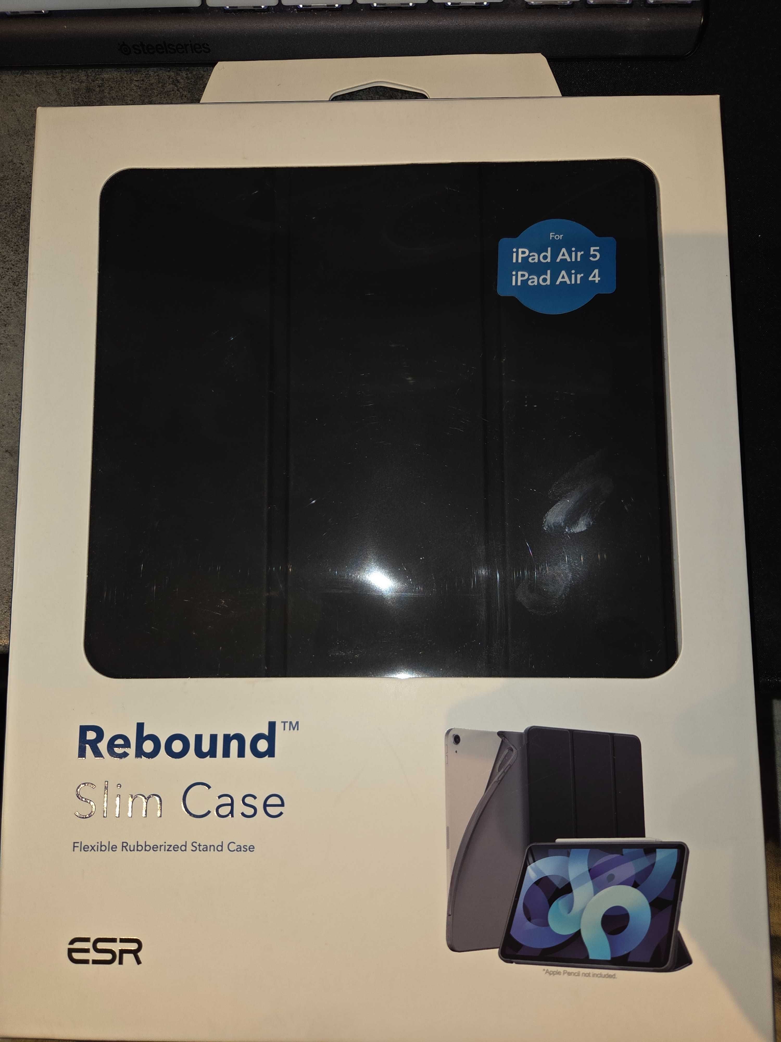Etui do iPad Air 5/4 gen., ESR Rebound Slim, case + szkło