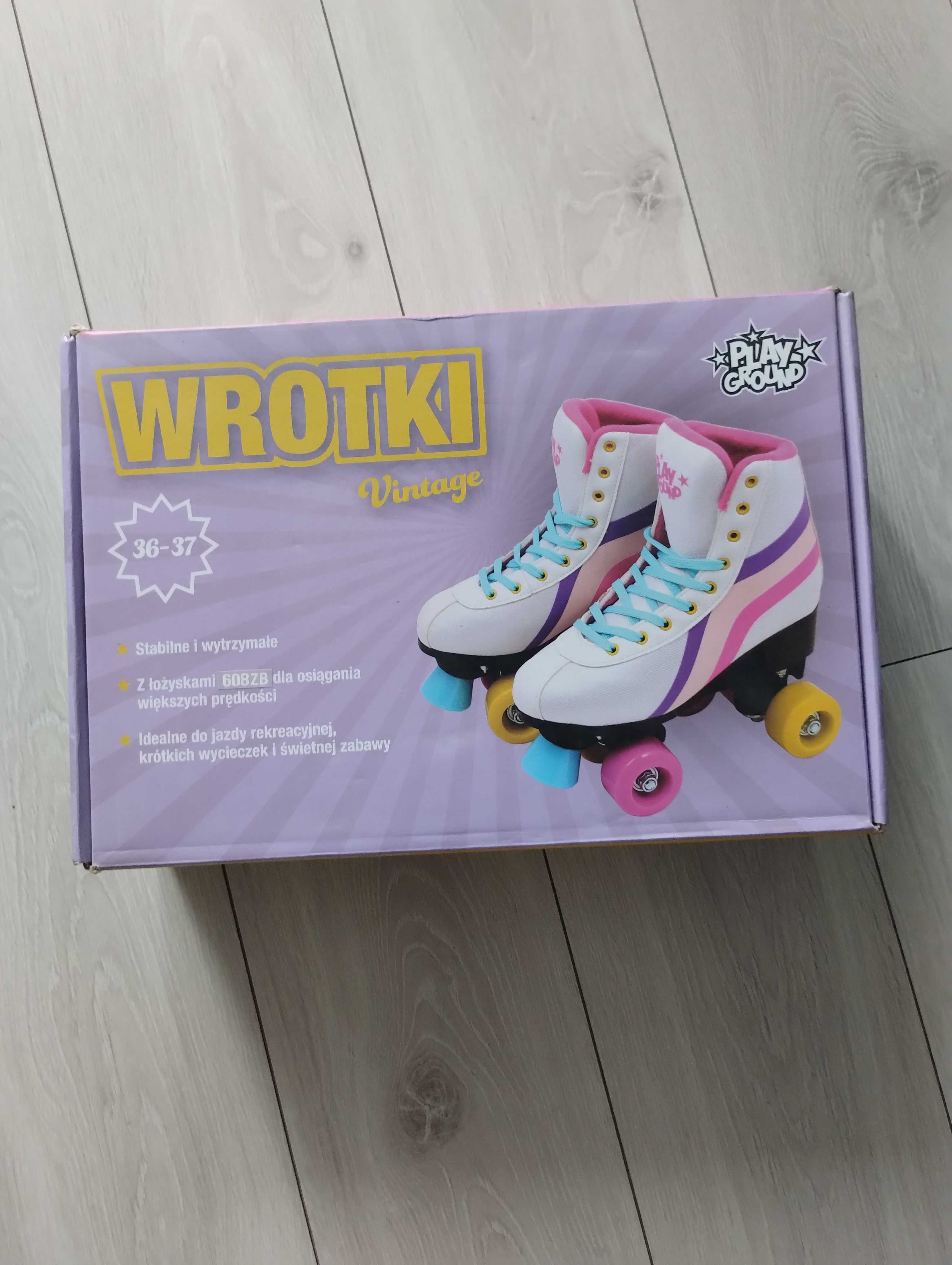 wrotki vintage r.36-37