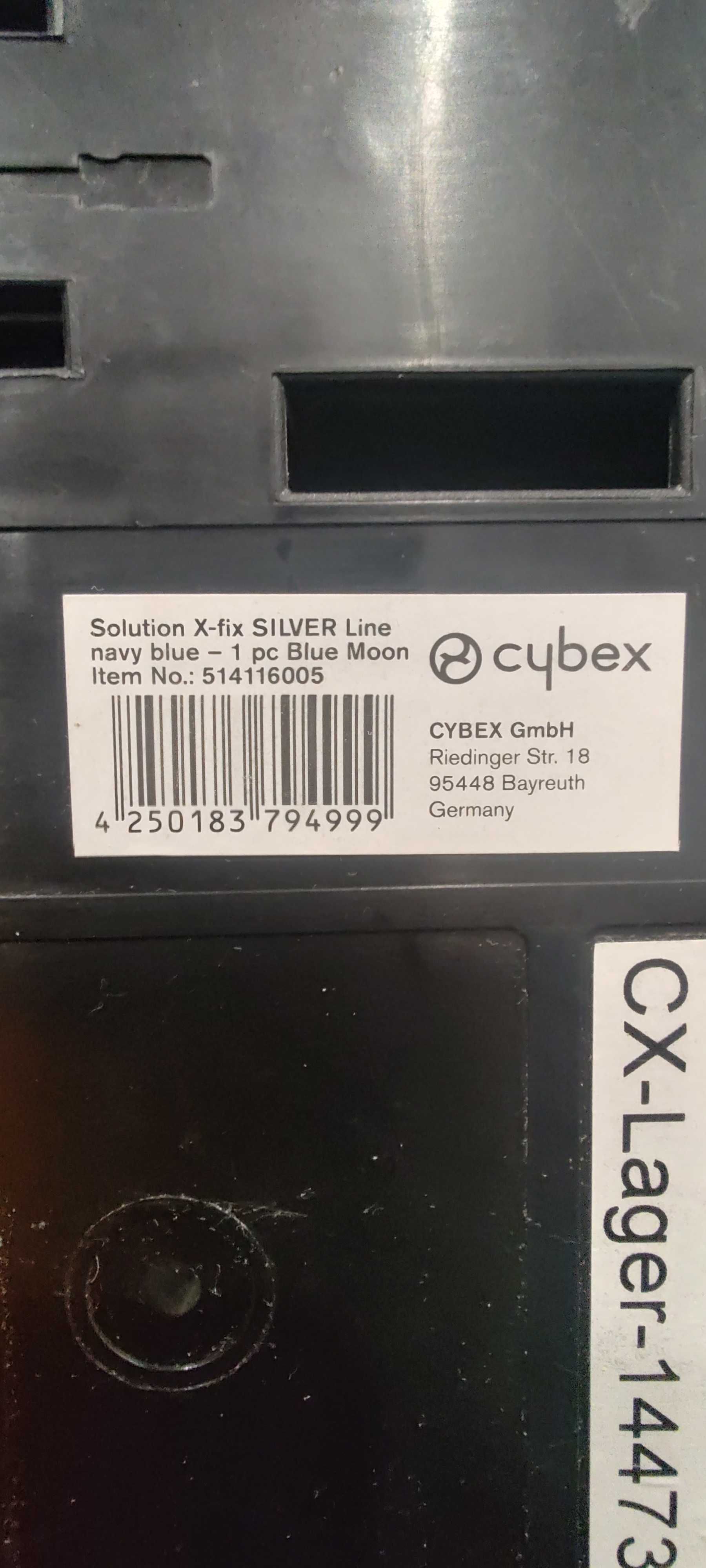 Fotelik Cybex X-Fix 15-36 kg niebieski