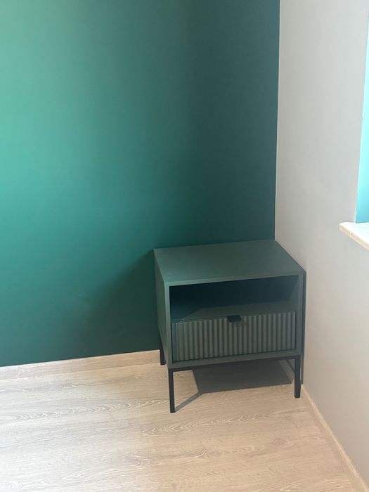 Szafka nocna butelkowa zieleń