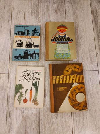 książka książki kucharskie PRL gotowanie kuchnia kolekcja prezent
