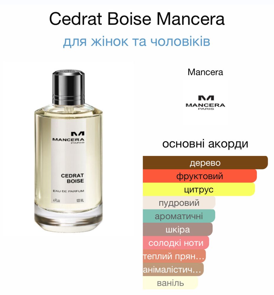 Cedrat Boise Mancera 120мл