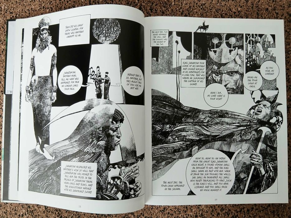 BD - Sharaz-de: Tales from the Arabian Nights (Sergio Toppi)