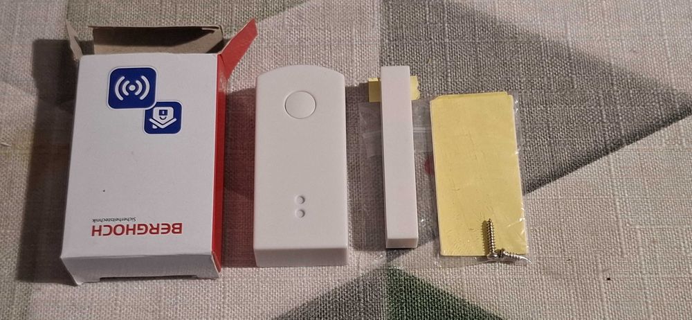 Czujniki i elementy alarmu BERGHOCH i  ABUS