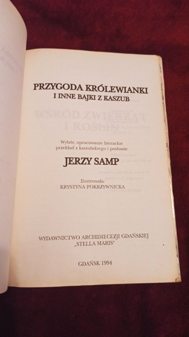 Książka Przygoda Krolewianki i inne bajki z Kaszub - J. Samp
